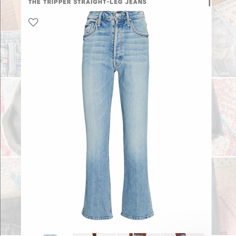 Mother The Tripper Straight Ankle Jeans Size 27